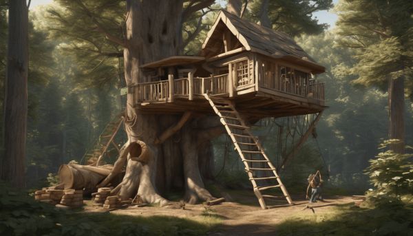 Comment réussir la construction d’une cabane dans les arbres
