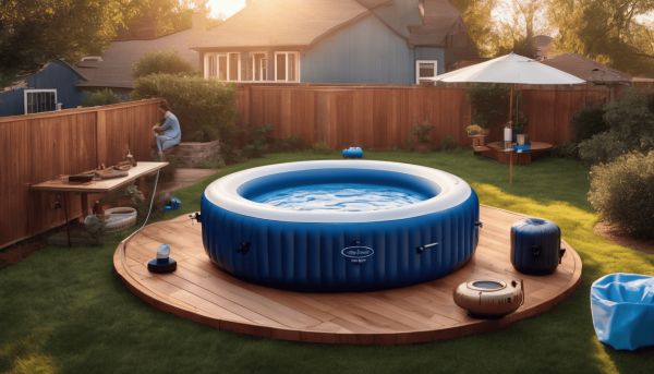 Maîtriser le gonflage du spa Intex pour un confort optimal